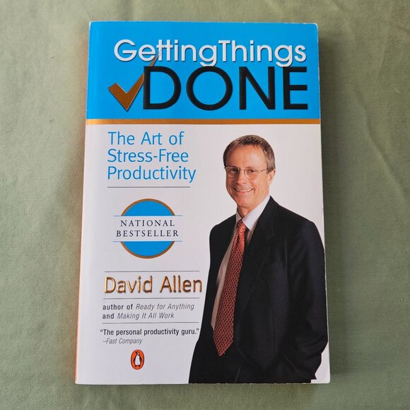 Getting Things Done: The‎ Art of Stress Free Productivity David Allen Paperback - Picture 1 of 8